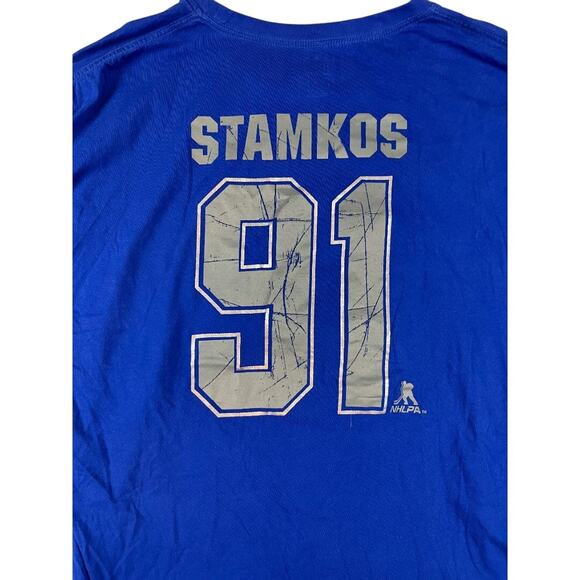 Steven Stamkos #91 Tampa Bay Lightning NHL T-Shirt 2XL ProEdge Tee (d2) - Picture 6 of 8
